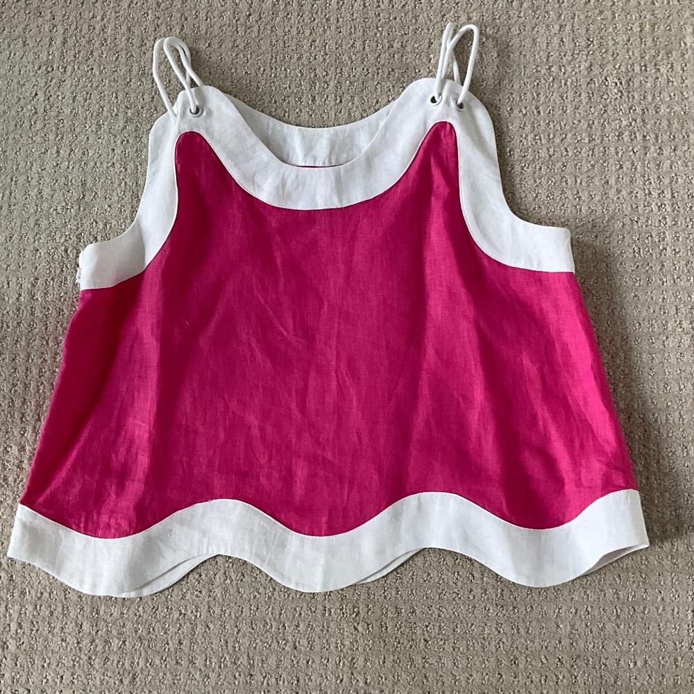 NWT STAUD linen top